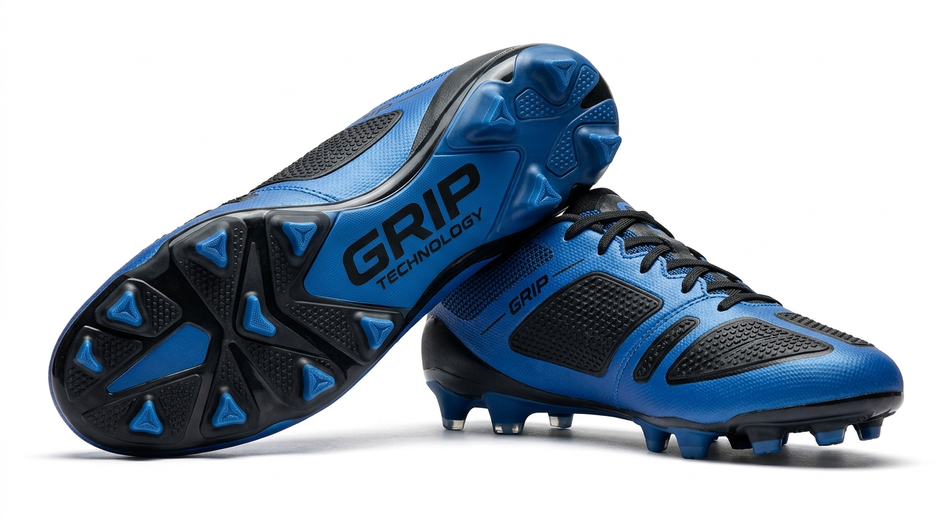Men’s Performance Football Boots - Grip Pro Velocity Blue - Image 3